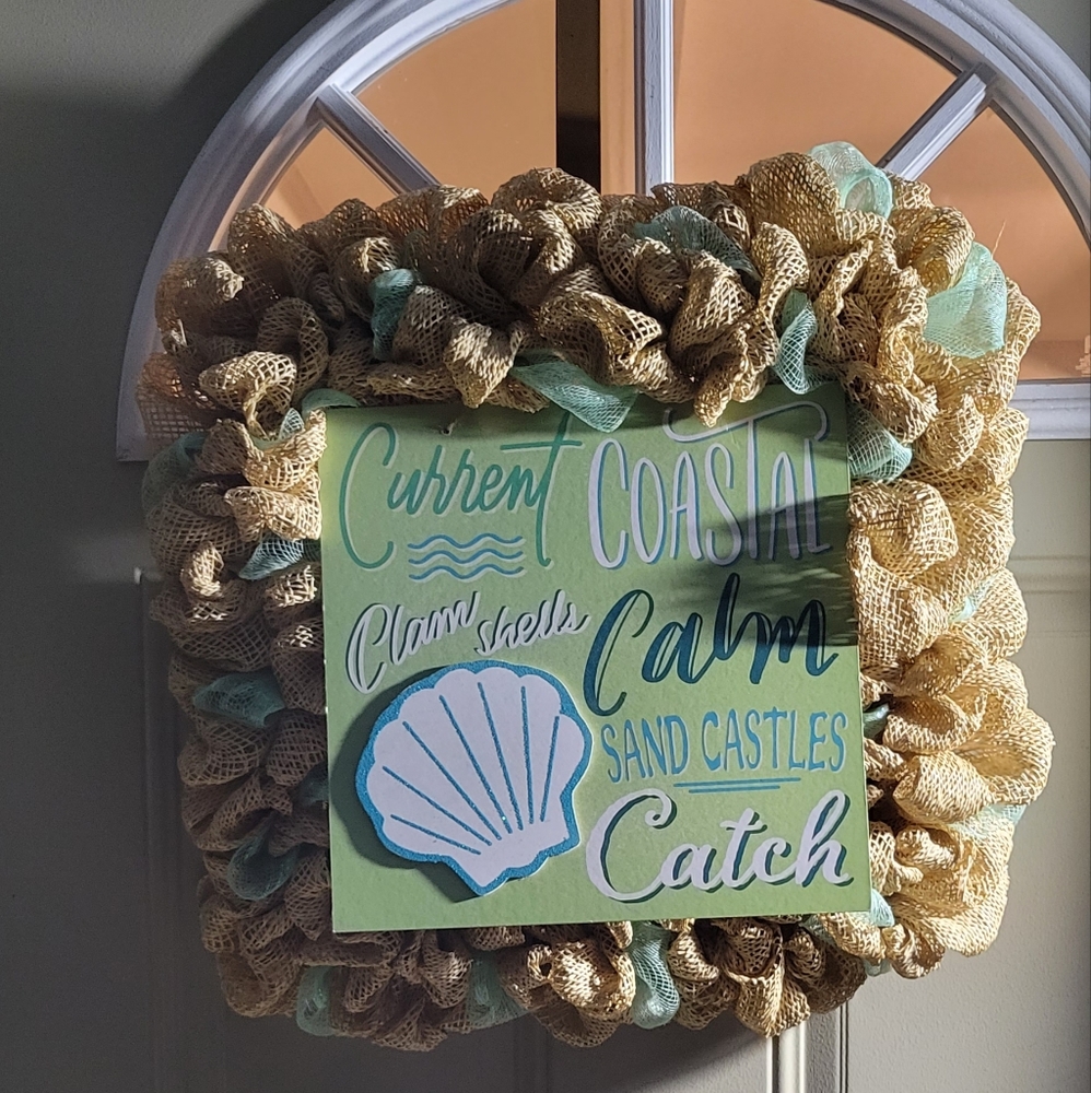 Beachy Wreath